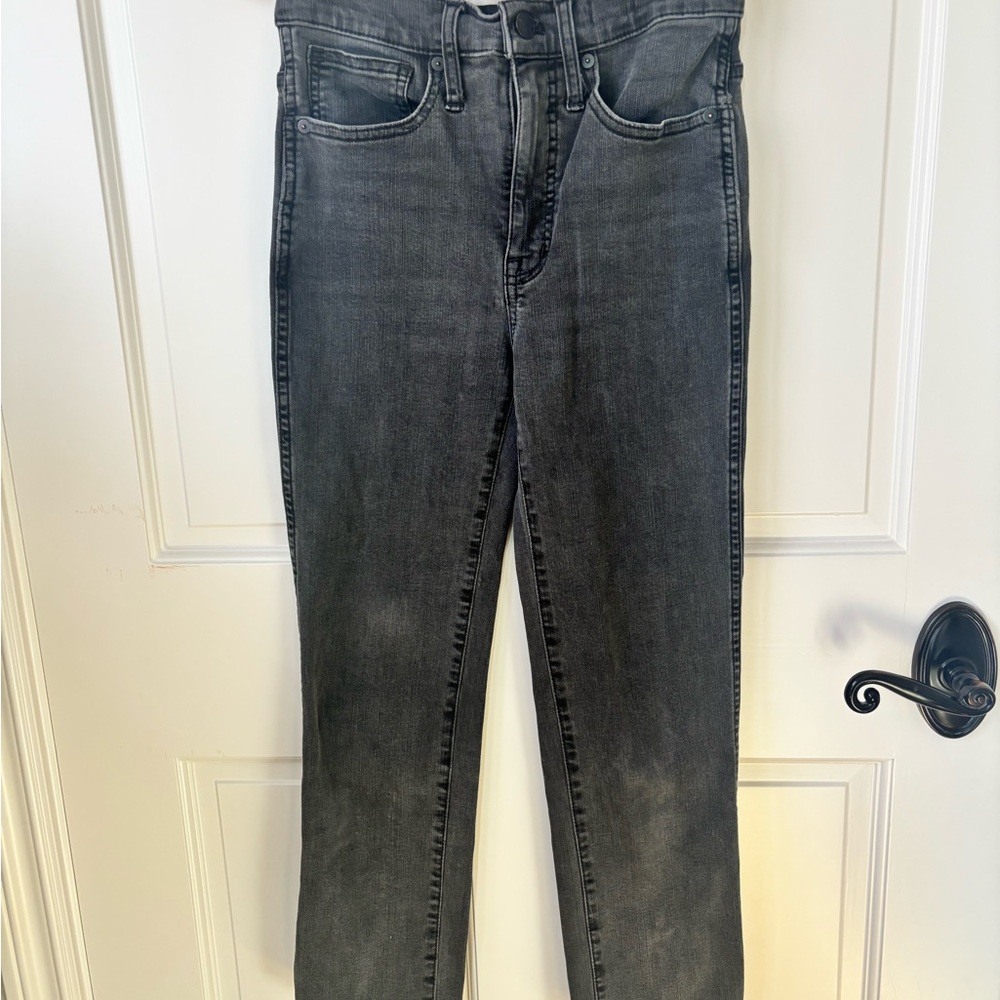Madewell Stovepipe Cropped Jeans, 24
